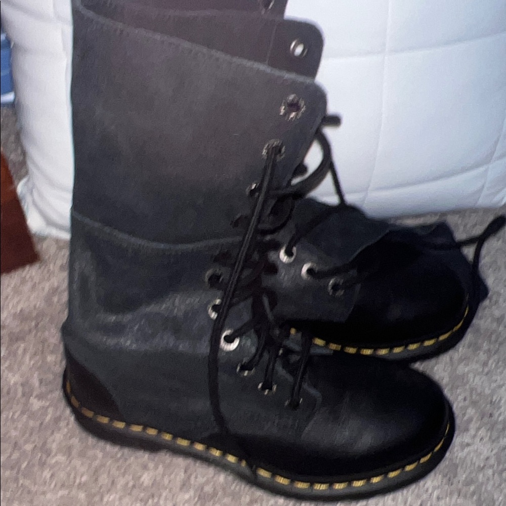 Dr. Marten “Hazil”Black Combat Boots